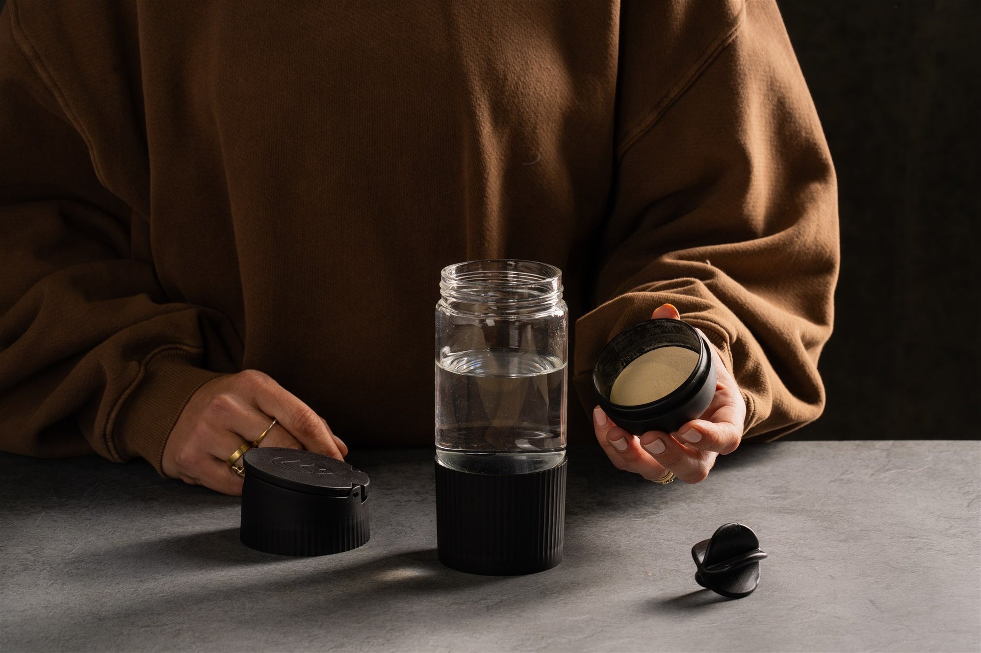 Large Protein Shaker + Large Coffee Bundle